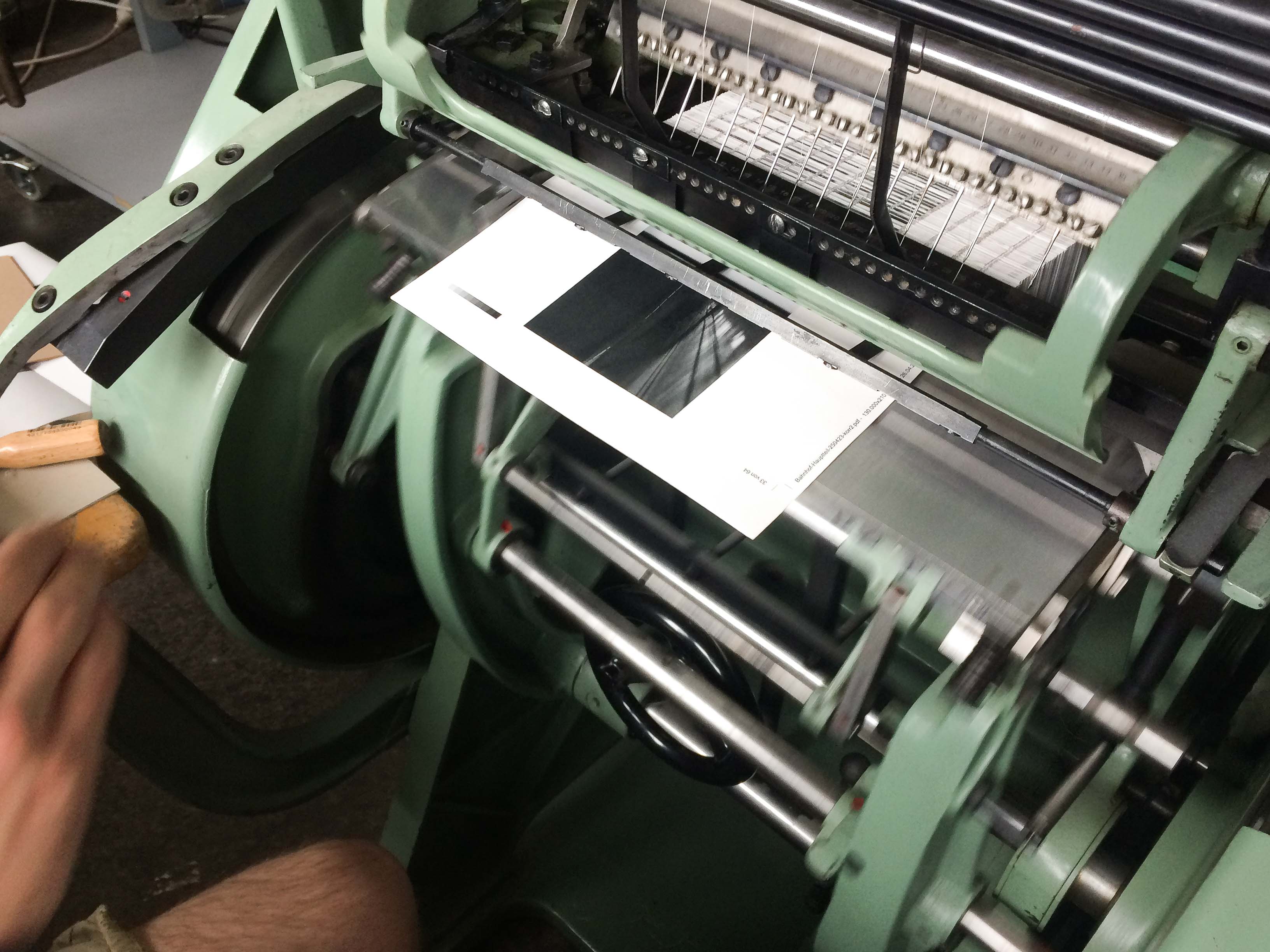Fadenheftmaschine